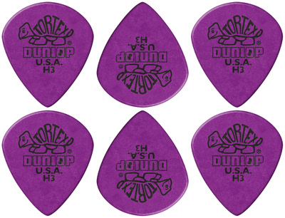 Dunlop - Tortex Jazz III Pick Heavy Dunlop - Tortex Jazz III Pick Heavy