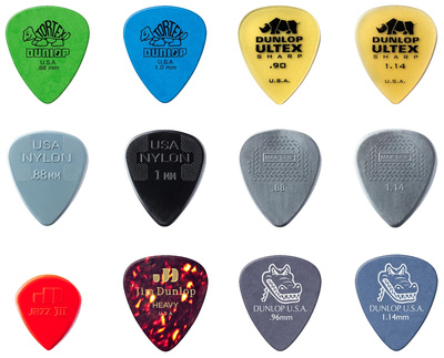 Dunlop - Guitar Pick MD HV Variety Pack Dunlop - Guitar Pick MD HV Variety Pack