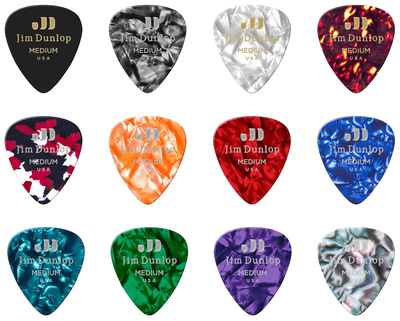 Dunlop - Celluloid Medium Variety Pack