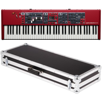Clavia Nord - Electro 7 HP Case Bundle