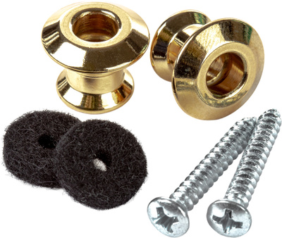 Dunlop - Strap Button Set Gold Dual D