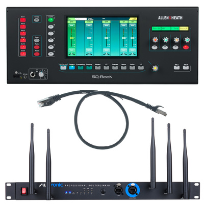 Allen & Heath - SQ Rack Router Bundle Allen & Heath - SQ Rack Router Bundle