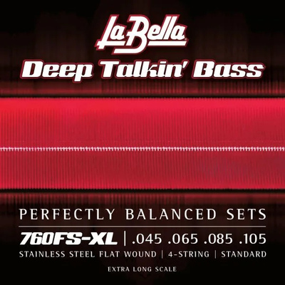 La Bella - 760FS-XL Deep Talkin Bass La Bella - 760FS-XL Deep Talkin Bass