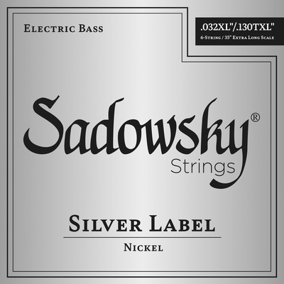 Sadowsky - Silver Label Bass 6 .032 N
