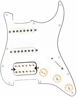 Mojotone - 58 Quiet Coil HSS Pickguard WH Mojotone - 58 Quiet Coil HSS Pickguard WH