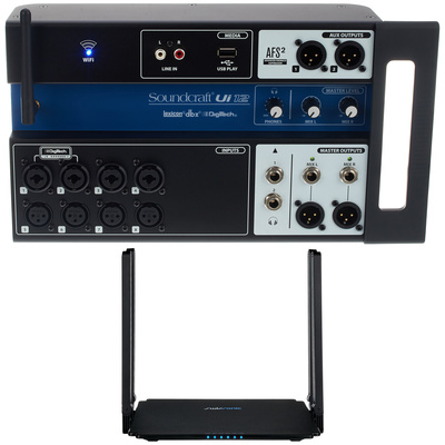 Soundcraft - Ui12 WiFi Bundle Soundcraft - Ui12 WiFi Bundle