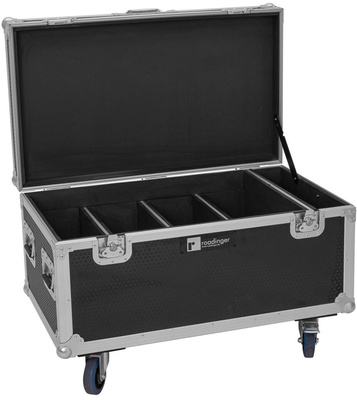 Roadinger - Flightcase 4x MF IP 8x10W