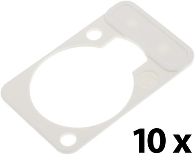 Neutrik - DSS-9 White 10x