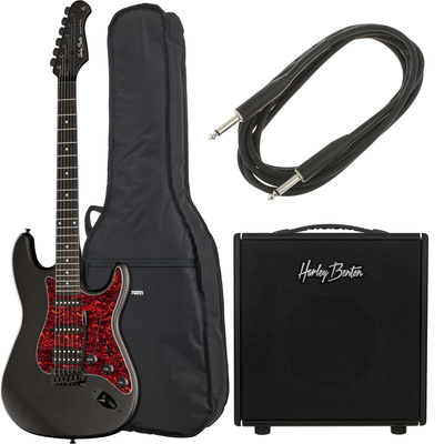Harley Benton - ST-20HSS SBK DNAFX AmP10 Set Harley Benton - ST-20HSS SBK DNAFX AmP10 Set