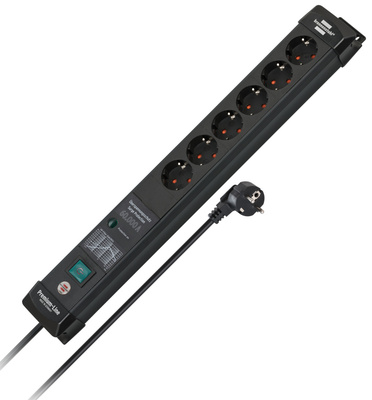 Brennenstuhl - Premium Line 6-Way 3m OVP