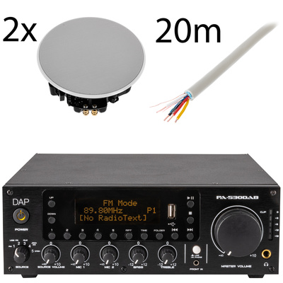 DAP-Audio - 530-DAB Shop Set 2x Ceil 5 Wh DAP-Audio - 530-DAB Shop Set 2x Ceil 5 Wh