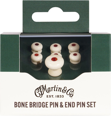 Martin Guitar - Bone Bridge & End Pin F Tort Martin Guitar - Bone Bridge & End Pin F Tort