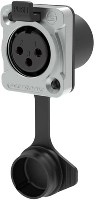 Seetronic - K3F2C-W 3pin XLR IP65 Seetronic - K3F2C-W 3pin XLR IP65