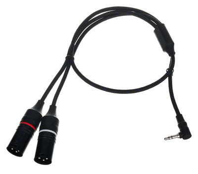 DAP-Audio - FL117 TRS 90° 2x XLR/M 0.75m DAP-Audio - FL117 TRS 90° 2x XLR/M 0.75m
