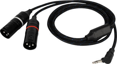 DAP-Audio - FL117 TRS 90° 2x XLR/M 1.5m DAP-Audio - FL117 TRS 90° 2x XLR/M 1.5m