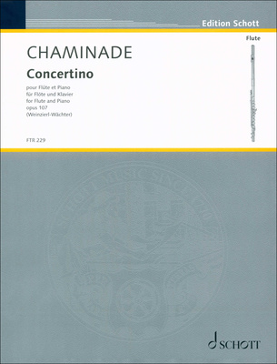 Schott - Chaminade Concertino op. 107 Schott - Chaminade Concertino op. 107
