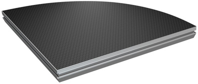 Global Truss - Stage Deck Curved 1x1 R1 90