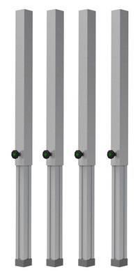 Global Truss - Stage Deck Leg 4x 80-140cm Global Truss - Stage Deck Leg 4x 80-140cm