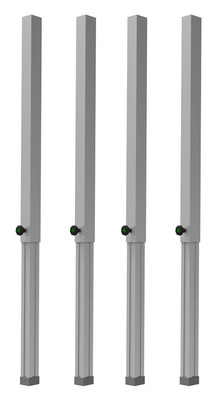 Global Truss - Stage Deck Leg 4x 100-180cm