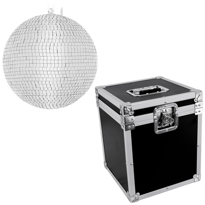 Varytec - Mirror Ball 30 + Case Bundle Varytec - Mirror Ball 30 + Case Bundle