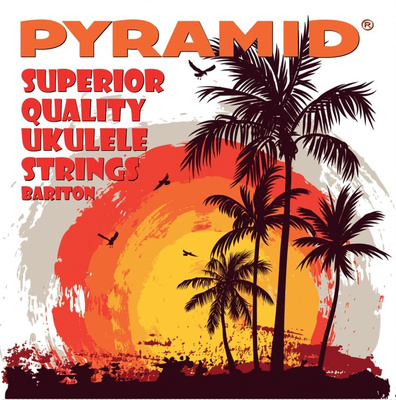 Pyramid - Baritone Ukulele Set Low G