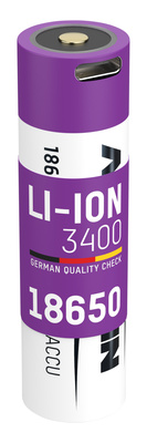 Ansmann - Li-Ion Akku 18650 USB-C Ansmann - Li-Ion Akku 18650 USB-C