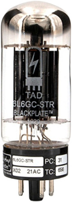 TAD - 6L6GC-STR Blackplate Pair TAD - 6L6GC-STR Blackplate Pair