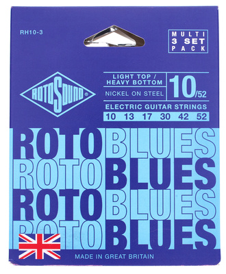 Rotosound - RH10-3 3er Pack Rotosound - RH10-3 3er Pack