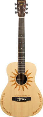 Martin Guitar - LX2 Life is Good Natural Martin Guitar - LX2 Life is Good Natural