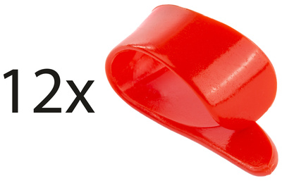 Dunlop - Red Medium Thumbpicks
