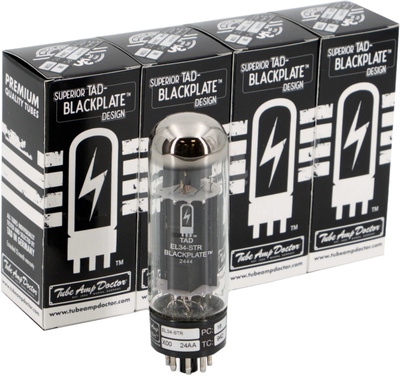 TAD - EL34-STR Blackplate Quartett TAD - EL34-STR Blackplate Quartett