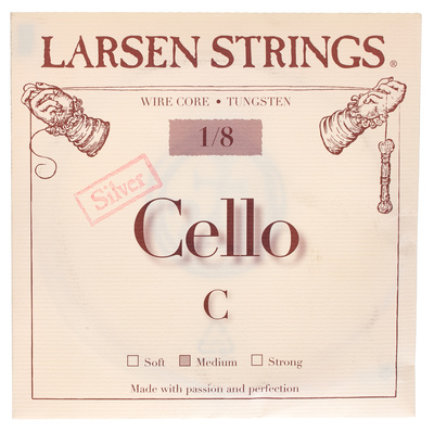 Larsen - Cello Single String C Med. 1/8 Larsen - Cello Single String C Med. 1/8
