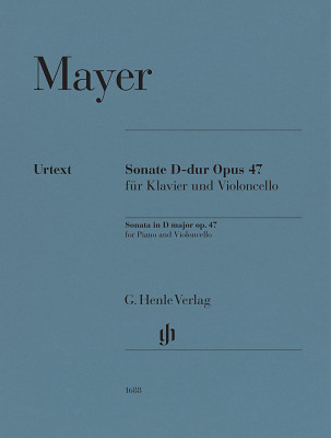 Henle Verlag - Mayer Sonate Violoncello op.47 Henle Verlag - Mayer Sonate Violoncello op.47
