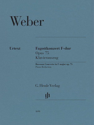 Henle Verlag - Weber Fagottkonzert op.75