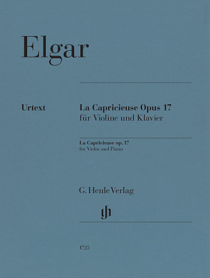 Henle Verlag - Elgar Capricieuse op.17 Violin Henle Verlag - Elgar Capricieuse op.17 Violin