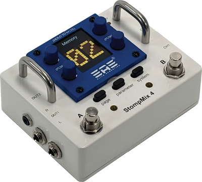 Elite Acoustics - Stompmix 4 Pedal Mixer White Elite Acoustics - Stompmix 4 Pedal Mixer White