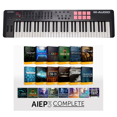 M-Audio - Oxygen 61 MK5 - AIEP3 Bundle M-Audio - Oxygen 61 MK5 - AIEP3 Bundle