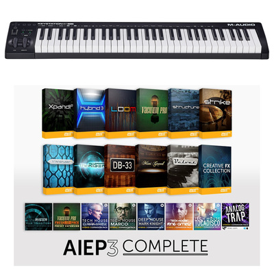 M-Audio - Keystation 61 MK3-AIEP3 Bundle M-Audio - Keystation 61 MK3-AIEP3 Bundle
