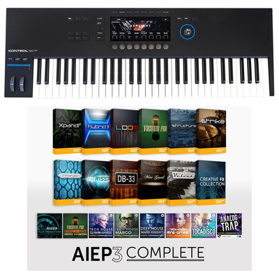 Native Instruments - Kontrol S61 MK3 - AIEP3 Bundle Native Instruments - Kontrol S61 MK3 - AIEP3 Bundle