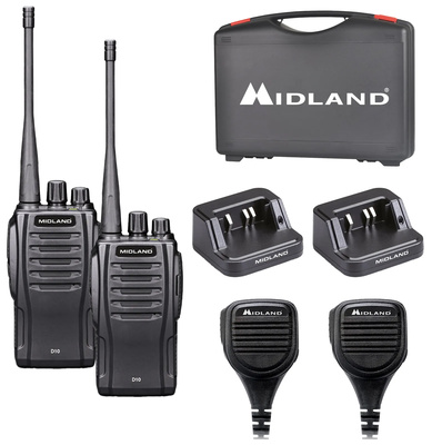 Midland - D10 DMR 2er MA25-LK Set Midland - D10 DMR 2er MA25-LK Set