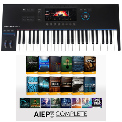 Native Instruments - Kontrol S49 MK3 - AIEP3 Bundle