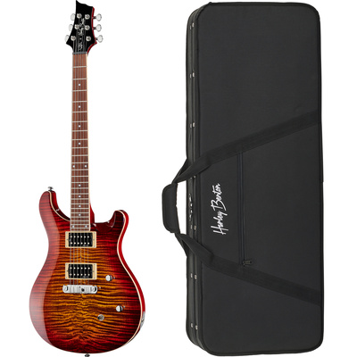 Harley Benton - CST-24 Paradise Flame w/Case