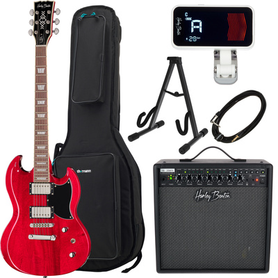 Harley Benton - DC-Custom II Cherry Set 2 Harley Benton - DC-Custom II Cherry Set 2