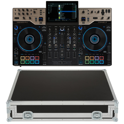 Denon DJ - Prime 4 G2 Thon Case Bundle