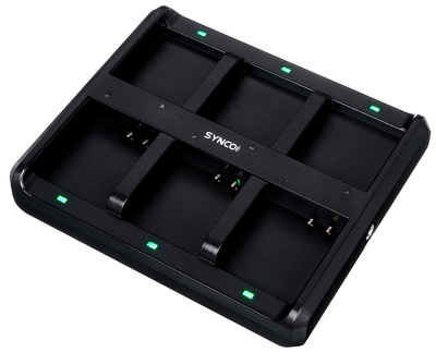 Synco - Six Slot Battery Charger Synco - Six Slot Battery Charger