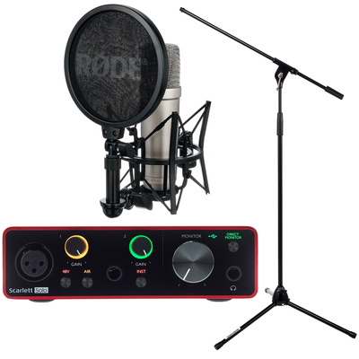 Focusrite - Scarlett Solo 3rd NT1 A Bundle Focusrite - Scarlett Solo 3rd NT1 A Bundle