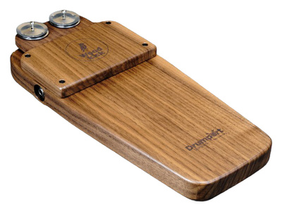 Drumport StompTech - Wood Kick Walnut Drumport StompTech - Wood Kick Walnut