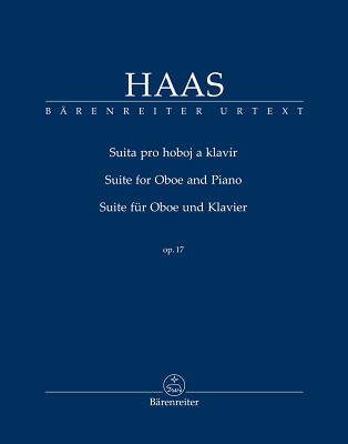 Bärenreiter - Haas Suite für Oboe op.17 Bärenreiter - Haas Suite für Oboe op.17