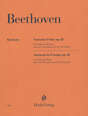Henle Verlag - Beethoven Notturno D-Dur Viola Henle Verlag - Beethoven Notturno D-Dur Viola