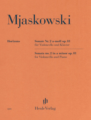 Henle Verlag - Mjaskowski Sonate Nr. 2 Henle Verlag - Mjaskowski Sonate Nr. 2